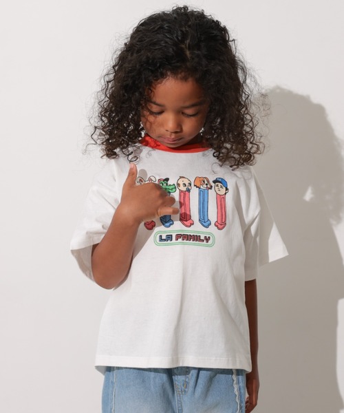 Ocean&Ground（オーシャン&グラウンド）の「Jr.FUN! FUN! FUN!ﾌﾟﾘﾝﾄTｼｬﾂ（Tシャツ/カットソー・キッズ・ブラック/ライム/レッド/ホワイト/キナリ/イエロー・150/160）」の19枚目の写真