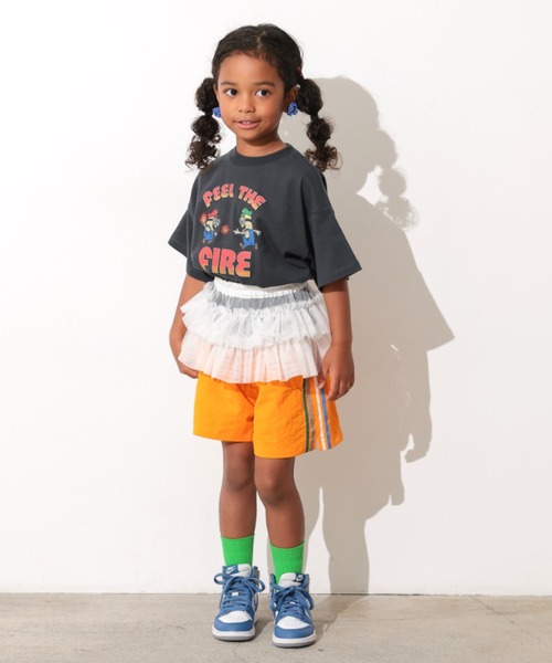 Ocean&Ground（オーシャン&グラウンド）の「Jr.FUN! FUN! FUN!ﾌﾟﾘﾝﾄTｼｬﾂ（Tシャツ/カットソー・キッズ・ブラック/ライム/レッド/ホワイト/キナリ/イエロー・150/160）」の20枚目の写真