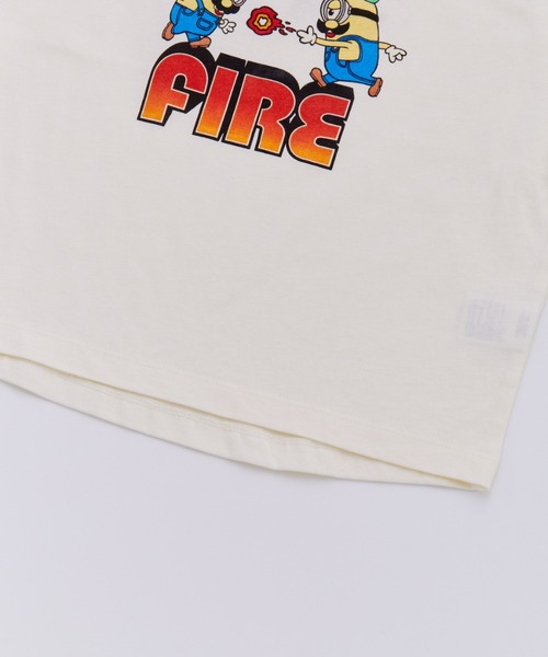 Ocean&Ground（オーシャン&グラウンド）の「Jr.FUN! FUN! FUN!ﾌﾟﾘﾝﾄTｼｬﾂ（Tシャツ/カットソー・キッズ・ブラック/ライム/レッド/ホワイト/キナリ/イエロー・150/160）」の10枚目の写真