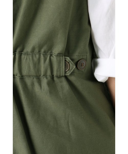 FRAMeWORK（フレームワーク）の「ワークベスト◆（その他アウター・レディース・カーキ・36/38）」の8枚目の写真