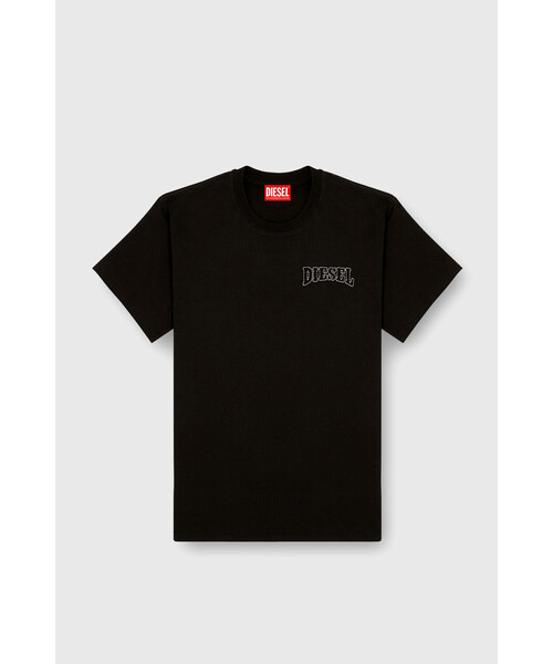 DIESEL(ディーゼル)の「ウィメンズ Tシャツ T-NORMY-S17(Tシャツ/カットソー・レディース・オフホワイト/ブラック・SMALL/MEDIUM/X-LARGE/X-SMALL/LARGE)」の10枚目の写真