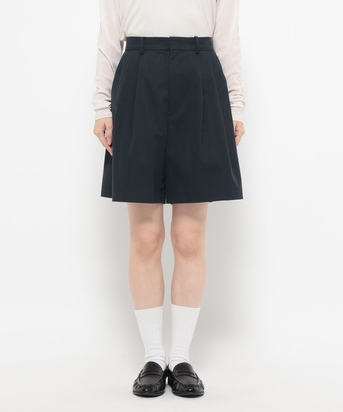 LOWRYS FARM（ローリーズファーム）の「Ｃ／Ｎハーフパンツ 639542（その他パンツ・レディース・ベージュ/ネイビー・FREE）」の3枚目の写真