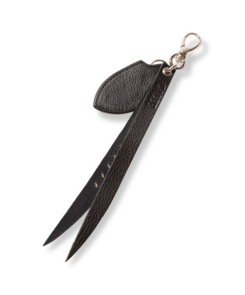 CALEE（キャリー）の「CALEE/キャリー STUDS LEATHERS SHORT KEY RING スタッズデザイン レザーキーリング 2026年春夏（キーケース/キーアクセサリー・メンズ・ブラック・FREE）」の3枚目の写真