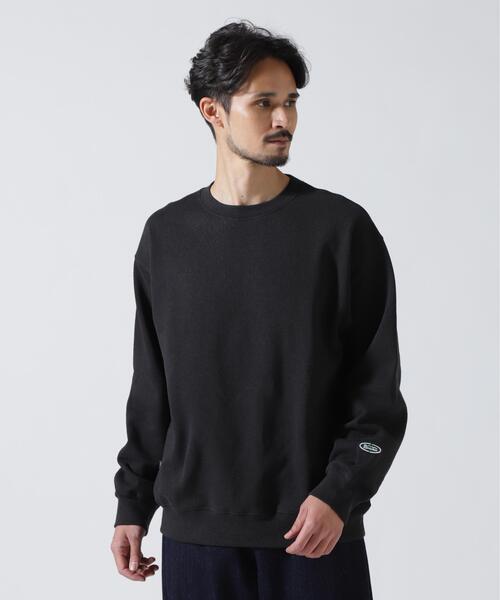 MANASTASH（マナスタッシュ）の「MANASTASH/マナスタッシュ/HEMP CLASSIC SWEAT CREW（スウェット・メンズ・ブラック/ダークグリーン系/ホワイト・XL/L/S/M）」の11枚目の写真