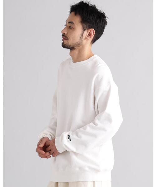 MANASTASH（マナスタッシュ）の「MANASTASH/マナスタッシュ/HEMP CLASSIC SWEAT CREW（スウェット・メンズ・ブラック/ダークグリーン系/ホワイト・XL/L/S/M）」の16枚目の写真