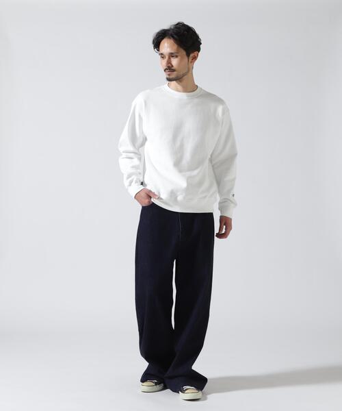 MANASTASH（マナスタッシュ）の「MANASTASH/マナスタッシュ/HEMP CLASSIC SWEAT CREW（スウェット・メンズ・ブラック/ダークグリーン系/ホワイト・XL/L/S/M）」の20枚目の写真
