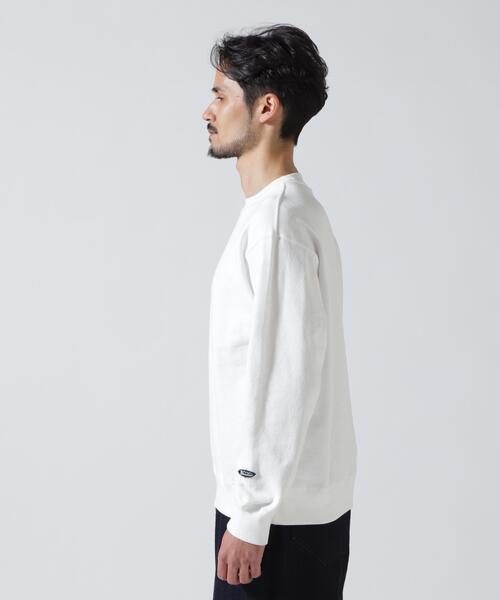 MANASTASH（マナスタッシュ）の「MANASTASH/マナスタッシュ/HEMP CLASSIC SWEAT CREW（スウェット・メンズ・ブラック/ダークグリーン系/ホワイト・XL/L/S/M）」の21枚目の写真