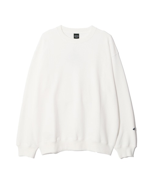 MANASTASH（マナスタッシュ）の「MANASTASH/マナスタッシュ/HEMP CLASSIC SWEAT CREW（スウェット・メンズ・ブラック/ダークグリーン系/ホワイト・XL/L/S/M）」の2枚目の写真