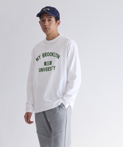 coca（coca）（コカ）の「プリントロンT（Tシャツ/カットソー・メンズ・ブラック/ホワイト・M/XL/L）」の6枚目の写真