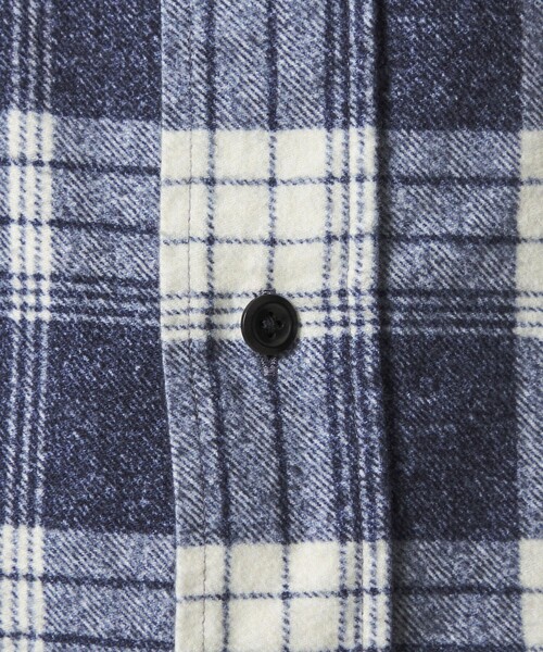 Steven Alan(スティーブンアラン)の「<tone × Steven Alan> PRINT NEL SHIRT/シャツ(シャツ/ブラウス・メンズ・コバルトブルー・3/2)」の2枚目の写真