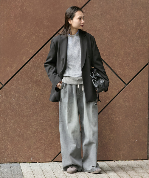 JOURNAL STANDARD（ジャーナルスタンダード）の「《追加2》ライクストレッチジャケット（テーラードジャケット・レディース・グレー/ベージュ/ブラック/チャコールグレー・38/36）」の7枚目の写真