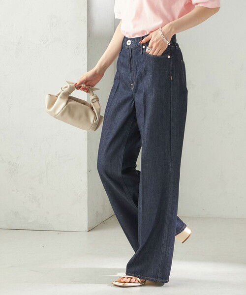 SHIPS別注】upper hights: THE SISTER MIDRISE（デニムパンツ