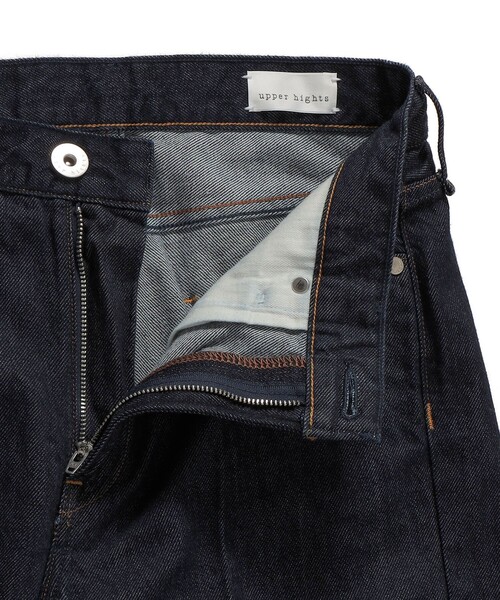 upperhights(アッパーハイツ)の「【SHIPS別注】upper hights: THE SISTER MIDRISE(デニムパンツ・レディース・ネイビー/ベージュ系・LARGE/MEDIUM/SMALL)」の16枚目の写真