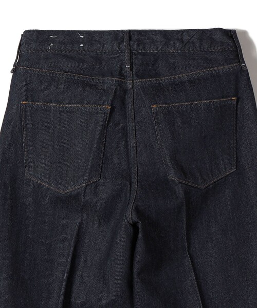 upperhights(アッパーハイツ)の「【SHIPS別注】upper hights: THE SISTER MIDRISE(デニムパンツ・レディース・ネイビー/ベージュ系・LARGE/MEDIUM/SMALL)」の18枚目の写真