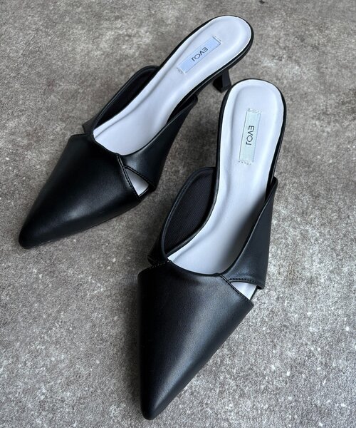 DouDou（ドゥドゥ）の「デザインカットパンプス（その他シューズ・レディース・ブラック/シルバー・MEDIUM/SMALL/LARGE）」の10枚目の写真