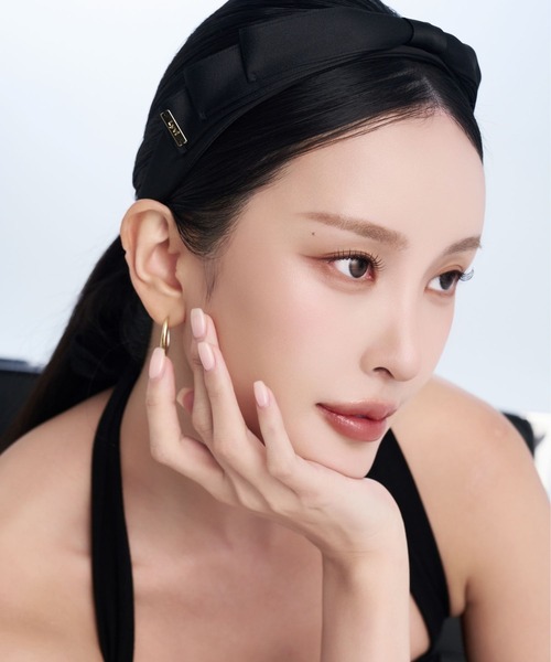 Fold Line Ribbon Headband / カチューシャ（カチューシャ）｜Lyvi