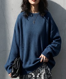 鹿の子 綿 ニット