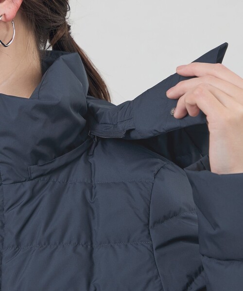 amaca(アマカ)の「タフタダウン(ダウンジャケット/コート・レディース・ネイビー・40/38)」の9枚目の写真