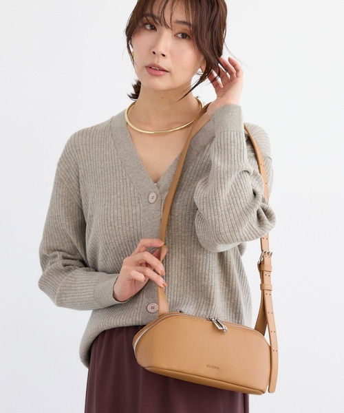 BARNYARDSTORM（バンヤードストーム）の「BARNYARDSTORM / ADD CULUMN(アドカラム)別注 / FIGRE BODYBAG S（ショルダーバッグ・レディース・ピンク/ライトブラウン/ブラック・FREE）」の8枚目の写真