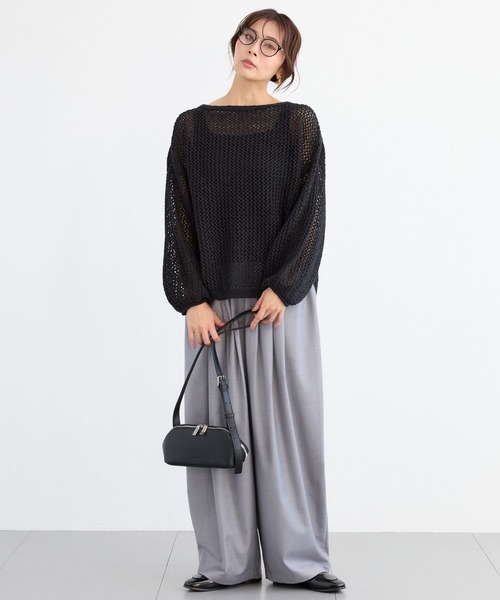 BARNYARDSTORM（バンヤードストーム）の「BARNYARDSTORM / ADD CULUMN(アドカラム)別注 / FIGRE BODYBAG S（ショルダーバッグ・レディース・ピンク/ライトブラウン/ブラック・FREE）」の11枚目の写真