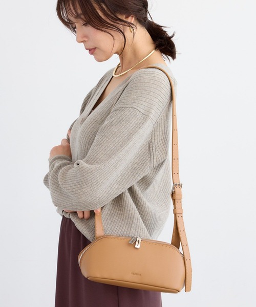 BARNYARDSTORM（バンヤードストーム）の「BARNYARDSTORM / ADD CULUMN(アドカラム)別注 / FIGRE BODYBAG S（ショルダーバッグ・レディース・ピンク/ライトブラウン/ブラック・FREE）」の12枚目の写真