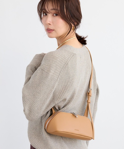 BARNYARDSTORM（バンヤードストーム）の「BARNYARDSTORM / ADD CULUMN(アドカラム)別注 / FIGRE BODYBAG S（ショルダーバッグ・レディース・ピンク/ライトブラウン/ブラック・FREE）」の14枚目の写真