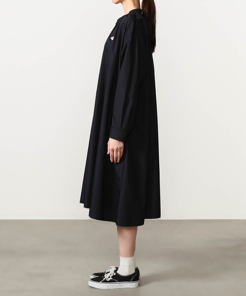 DANTON(ダントン)の「DANTON | ブロード ギャザーシャツワンピース WOMEN(ワンピース・レディース・オリーブ/ネイビー・36)」の11枚目の写真