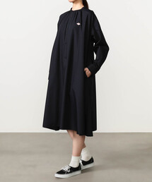 DANTON（ダントン）の「DANTON | ブロード ギャザーシャツワンピース WOMEN（ワンピース）」