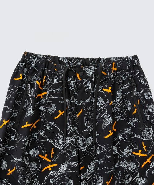 WILD THINGS(ワイルドシングス)の「エラスティックナイロンプリントラックスパンツ│ELASTIC NYLON PRINT LAX PANTS(その他パンツ・メンズ・ブラック系その他6/グリーン系その他5/ブラウン系その他6/ベージュ系その他7/グリーン系カモフラージュ/ベージュ系その他4・S/XL/L/M)」の11枚目の写真