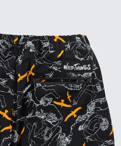 WILD THINGS(ワイルドシングス)の「エラスティックナイロンプリントラックスパンツ│ELASTIC NYLON PRINT LAX PANTS(その他パンツ・メンズ・ブラック系その他6/グリーン系その他5/ブラウン系その他6/ベージュ系その他7/グリーン系カモフラージュ/ベージュ系その他4・S/XL/L/M)」の12枚目の写真