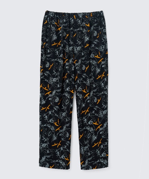 WILD THINGS(ワイルドシングス)の「エラスティックナイロンプリントラックスパンツ│ELASTIC NYLON PRINT LAX PANTS(その他パンツ・メンズ・ブラック系その他6/グリーン系その他5/ブラウン系その他6/ベージュ系その他7/グリーン系カモフラージュ/ベージュ系その他4・S/XL/L/M)」の9枚目の写真