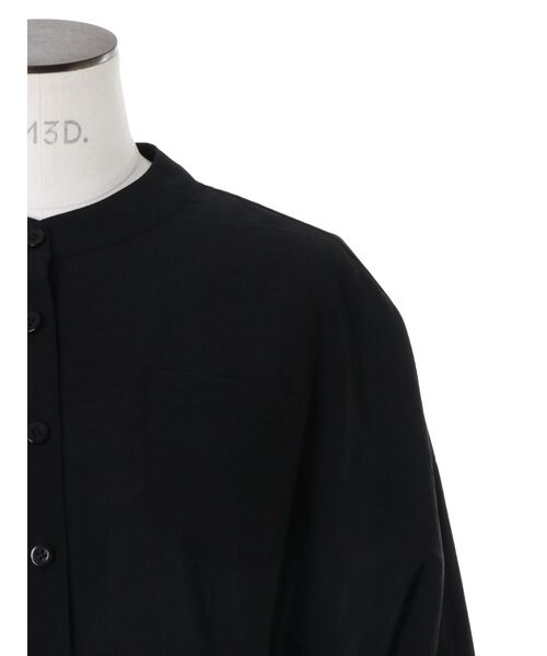 UN3D.（アンスリード）の「ROUND PARTS SHEER SHORT SH / ラウンドパーツシアーショートシャツ（シャツ/ブラウス・レディース・ブラック/ホワイト・FREE）」の18枚目の写真