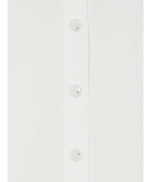 UN3D.（アンスリード）の「ROUND PARTS SHEER SHORT SH / ラウンドパーツシアーショートシャツ（シャツ/ブラウス・レディース・ブラック/ホワイト・FREE）」の15枚目の写真