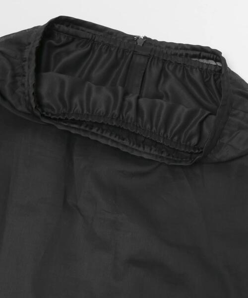 URBAN RESEARCH（アーバンリサーチ）の「レースシアースカート（スカート・レディース・オフホワイト/ブラック・FREE）」の18枚目の写真