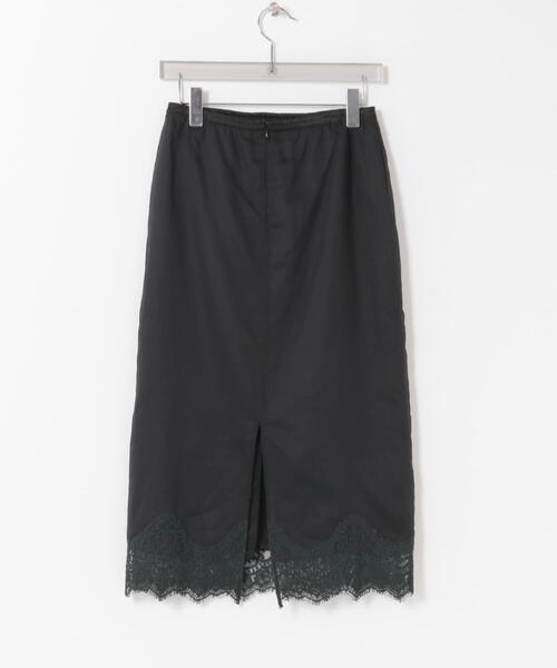 URBAN RESEARCH（アーバンリサーチ）の「レースシアースカート（スカート・レディース・オフホワイト/ブラック・FREE）」の19枚目の写真