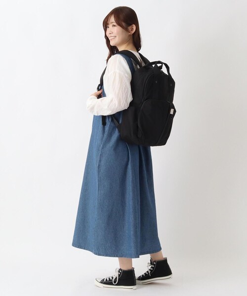 one'sterrace（ワンズテラス）の「anello ニュースタンダードリュック（バックパック/リュック・レディース・ブラック系8/グレー系4・99）」の20枚目の写真