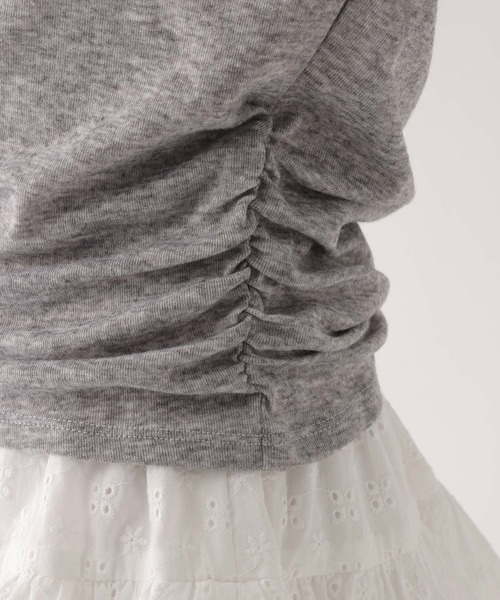 Heather(ヘザー)の「ハトメオフショルカットソー 660222(Tシャツ/カットソー・レディース・ブラック/グレー/オフホワイト・FREE)」の17枚目の写真