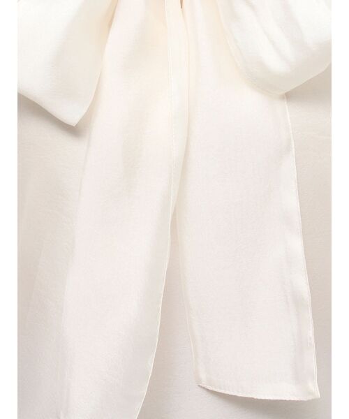 MERCURYDUO（マーキュリーデュオ）の「2WAYシアーリボンブラウス（シャツ/ブラウス・レディース・ピンク/オフホワイト/ライトブルー・FREE）」の13枚目の写真