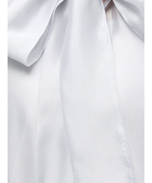 MERCURYDUO（マーキュリーデュオ）の「2WAYシアーリボンブラウス（シャツ/ブラウス・レディース・ピンク/オフホワイト/ライトブルー・FREE）」の14枚目の写真