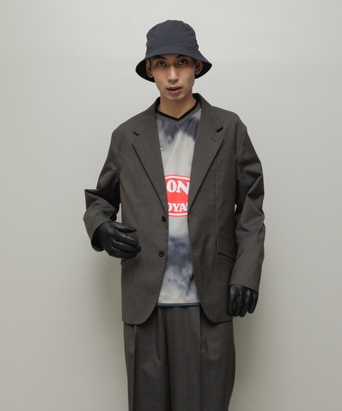 bal（バル）の「CORDURA / COMBAT WOOL TAILOARD JACKET（テーラードジャケット・メンズ・ブラック/ダークブラウン/ダークグレー・3/2/1）」の3枚目の写真