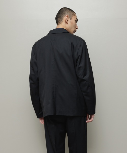bal（バル）の「CORDURA / COMBAT WOOL TAILOARD JACKET（テーラードジャケット・メンズ・ブラック/ダークブラウン/ダークグレー・3/2/1）」の6枚目の写真