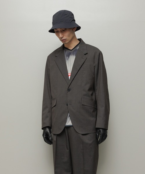 bal（バル）の「CORDURA / COMBAT WOOL TAILOARD JACKET（テーラードジャケット・メンズ・ブラック/ダークブラウン/ダークグレー・3/2/1）」の10枚目の写真