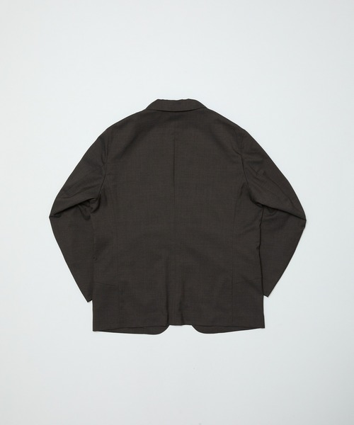 bal（バル）の「CORDURA / COMBAT WOOL TAILOARD JACKET（テーラードジャケット・メンズ・ブラック/ダークブラウン/ダークグレー・3/2/1）」の15枚目の写真