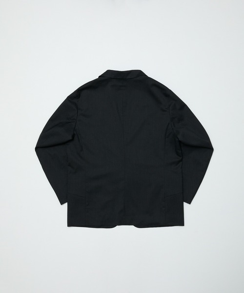 bal（バル）の「CORDURA / COMBAT WOOL TAILOARD JACKET（テーラードジャケット・メンズ・ブラック/ダークブラウン/ダークグレー・3/2/1）」の17枚目の写真