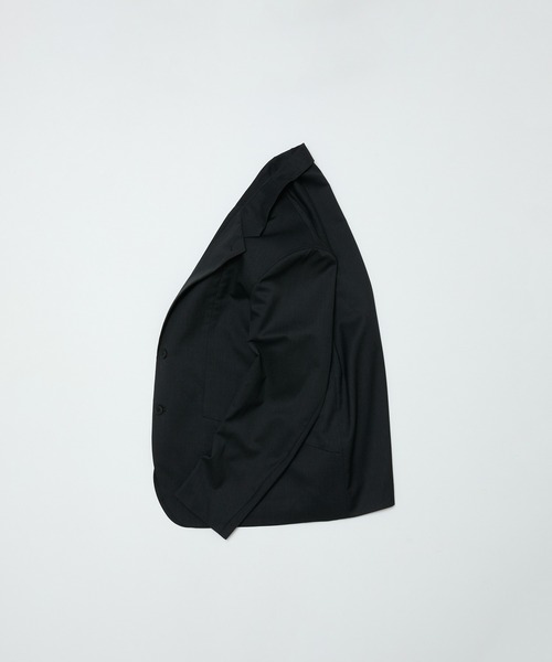 bal（バル）の「CORDURA / COMBAT WOOL TAILOARD JACKET（テーラードジャケット・メンズ・ブラック/ダークブラウン/ダークグレー・3/2/1）」の18枚目の写真
