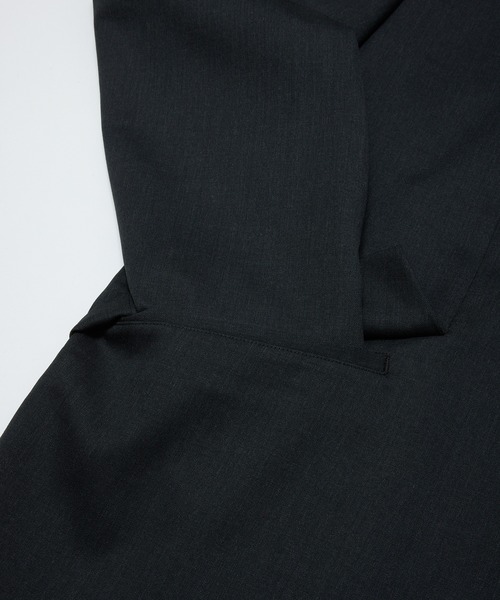 bal（バル）の「CORDURA / COMBAT WOOL TAILOARD JACKET（テーラードジャケット・メンズ・ブラック/ダークブラウン/ダークグレー・3/2/1）」の21枚目の写真