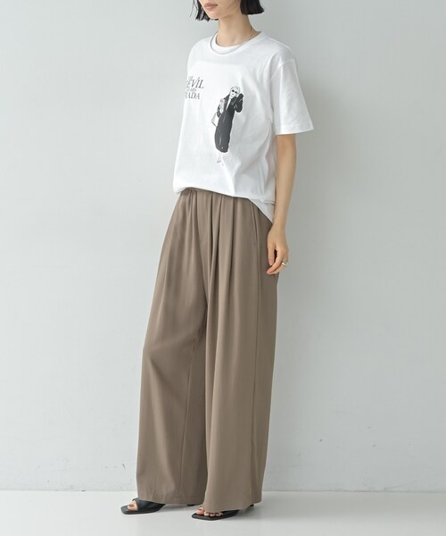 GALLEST(ギャレスト)の「イージータックスラックス【再入荷/ウォッシャブル】(その他パンツ・レディース・ベージュ/ブラック/ブラウン系/ブラウン系6・36/38/40)」の12枚目の写真
