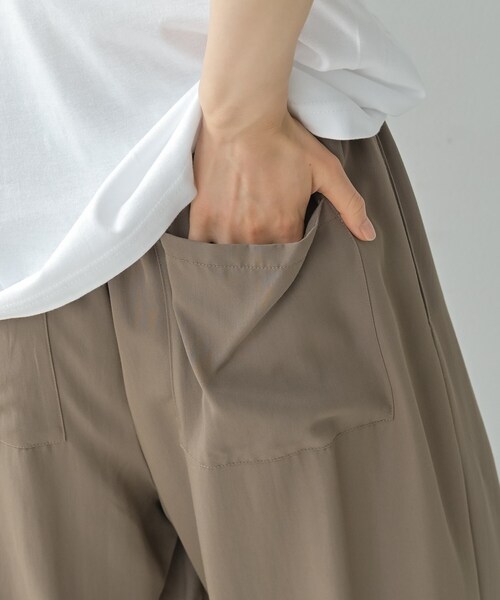 GALLEST(ギャレスト)の「イージータックスラックス【再入荷/ウォッシャブル】(その他パンツ・レディース・ベージュ/ブラック/ブラウン系/ブラウン系6・36/38/40)」の6枚目の写真