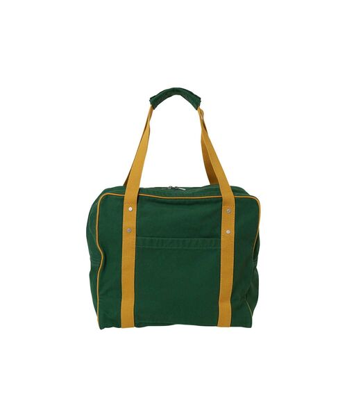 HYSTERIC GLAMOUR(ヒステリックグラマー)の「SEE NO EVIL ダッフルバッグ(トートバッグ・メンズ・ブラック/ネイビー/グリーン・FREE)」の4枚目の写真