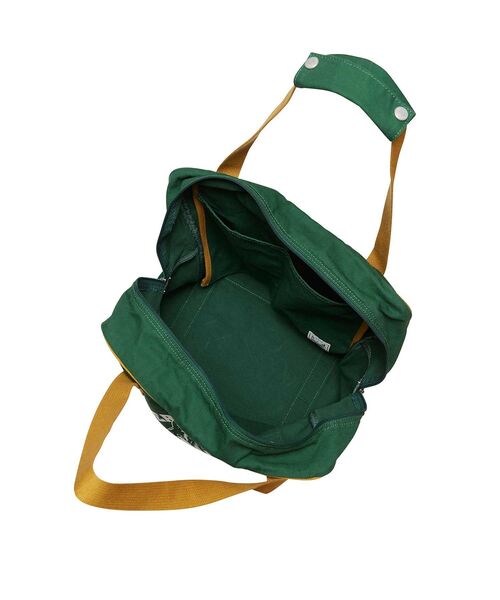 HYSTERIC GLAMOUR(ヒステリックグラマー)の「SEE NO EVIL ダッフルバッグ(トートバッグ・メンズ・ブラック/ネイビー/グリーン・FREE)」の5枚目の写真